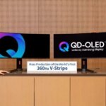 سامسونگ از پنل QD-OLED جدید با وضوح و روشنایی شگفت‌انگیز رونمایی کرد