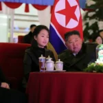 تصاویر؛ کیم و دخترش در جشن سال نو