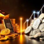 مقایسه بازدهی طلا و نقره در بلند مدت ۱۰ ساله؛ کدام بهتر است؟