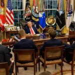 پیام پنهان ترامپ در یک عکس دستکاری شده