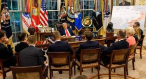 پیام پنهان ترامپ در یک عکس دستکاری شده