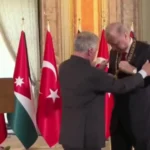هدیه ویژه پادشاه اردن به اردوغان