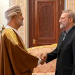 تصاویری از دیدار لاریجانی با سلطان عمان