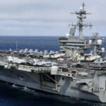 ناو آبراهام لینکلن در «وضعیت قرمز» قرار گرفت