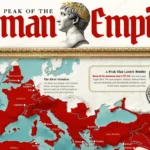 نقشه دوران اوج روم باستان در سال ۱۱۷ میلادی با بیشترین تصرفات + اینفوگرافی نقشه دوران اوج روم باستان در سال ۱۱۷ میلادی با بیشترین تصرفات + اینفوگرافی